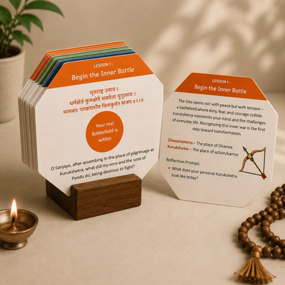 Gita Desk – 52 Timeless Teachings from the Bhagavad Gita