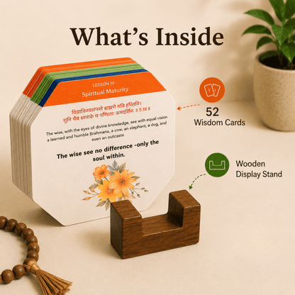 Gita Desk – 52 Timeless Teachings from the Bhagavad Gita