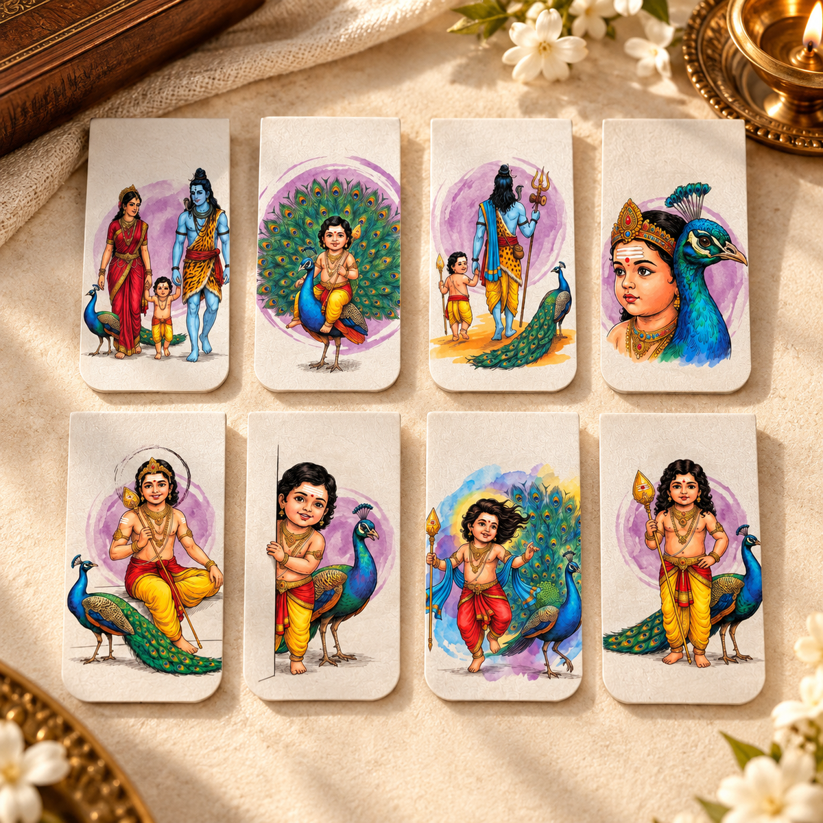 Murugan Magnetic Bookmarks