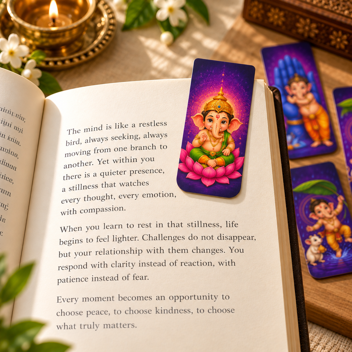 Bal ganesh Magnetic bookmarks