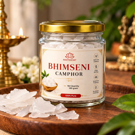 Bhimseni Camphor – 100% Pure & Natural