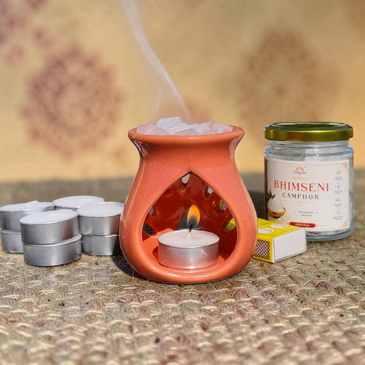 Aarambh - Bhimseni Camphor Ritual Diffuser Kit