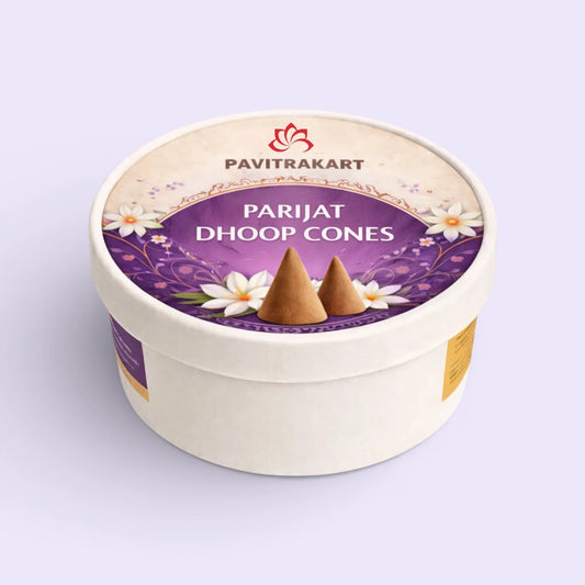 Pavitrakart Parijat Dhoop Cones premium fragrance for puja meditation and divine atmosphere